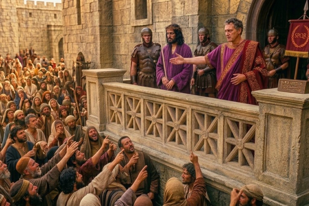 هوذا الإنسان: الملك المتوّج بالشّوك