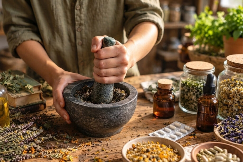 التّداوي بالأعشاب: بين حكمة الخالق ومسؤوليّة الإنسان